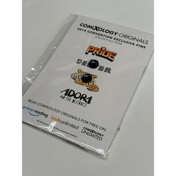 Signed Adora and The Distance ComiXology Convention Exclusive Pin 4 of 4 - Picture 2 of 3